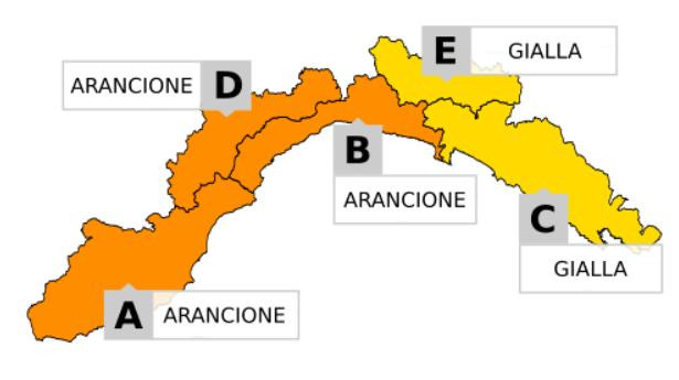 allerta arancione 2024