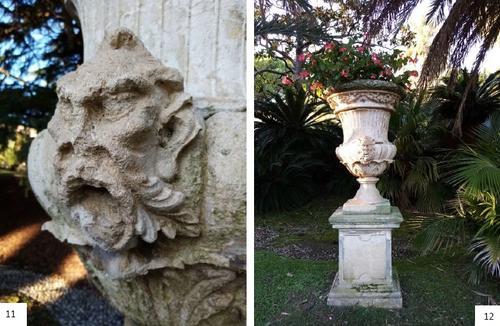 Pergola e vasi del Parco Ormond